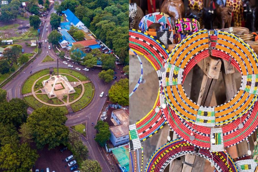 Combi Arusha City Tour & Maasai Market